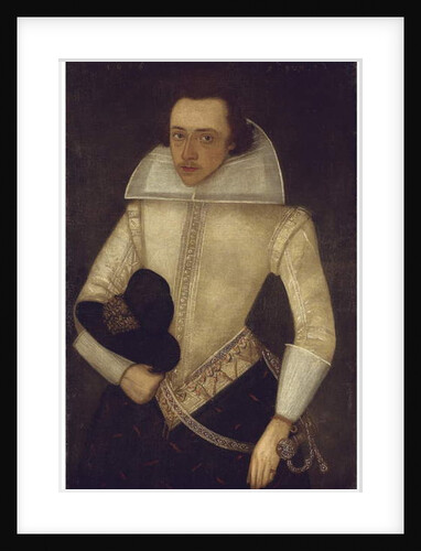 Portrait of a gentleman, aged 22, 1616 by English School