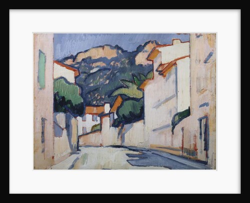 Street scene, Cassis, c.1913 by Samuel John Peploe