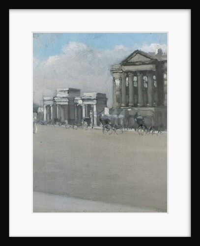 Hyde Park Corner in Fog by William Evelyn Osbourne