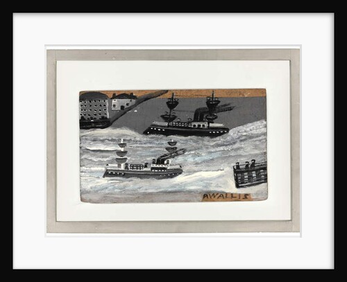 Gunboats in wartime by Alfred Wallis