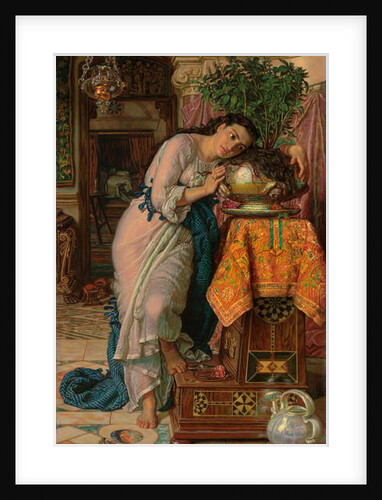 Isabella and the Pot of Basil, 1867 by William Holman Hunt