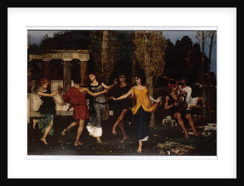 An Arcadian Idyll, 1879 by Hans Sandreuter