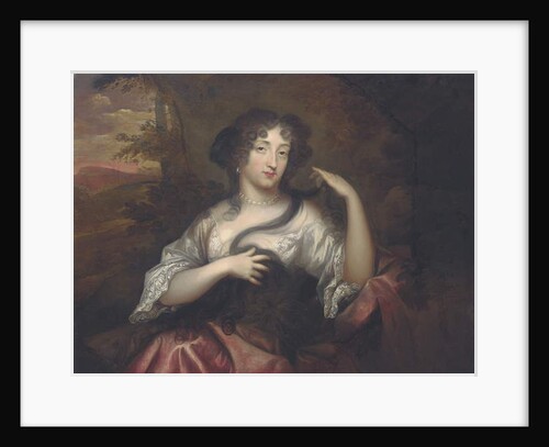 Portrait of Hortense Mancini, 1680 by Henri Gascars