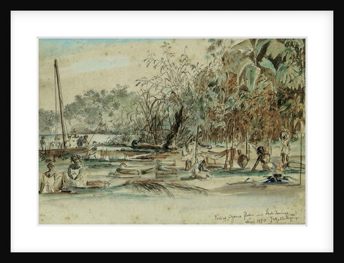 Santo Domingo, St. Thomas, 1850 by Fritz Siegfried Georg Melbye