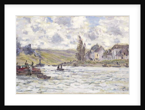 The Village of Lavacourt, 1878 by Claude Monet