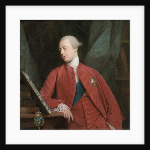 Portrait of Frederick, Lord North K. G., later 2nd Earl of Guildford by Allan Ramsay