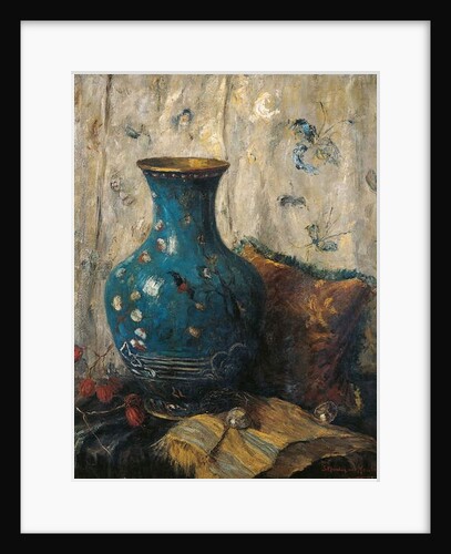 Blue Vase by Sientje Mesgad-van Houten