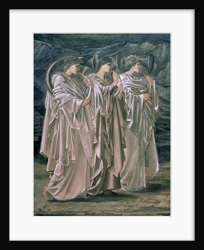 The Challenge in the Wilderness, 1874-98 by Edward Coley Burne-Jones