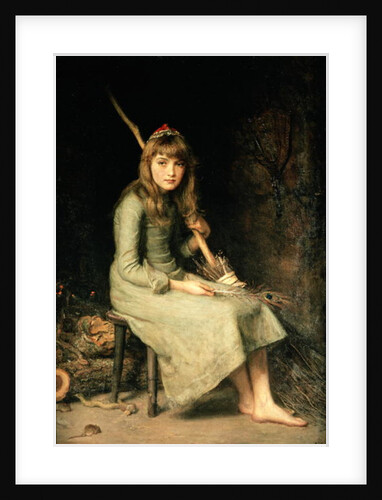 Cinderella, 1881 by John Everett Millais