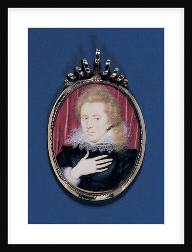 Portrait miniature of a young gentleman, c.1615 by Isaac Oliver