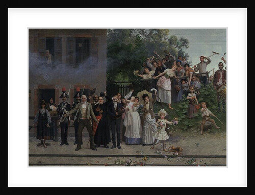 The Passing of the King by Giacomo Mantegazza