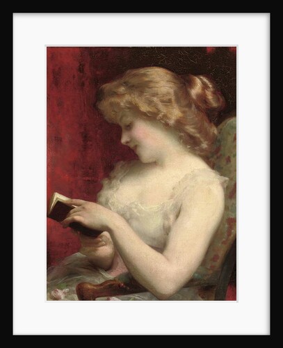 A Good Read by Etienne Adolphe Piot