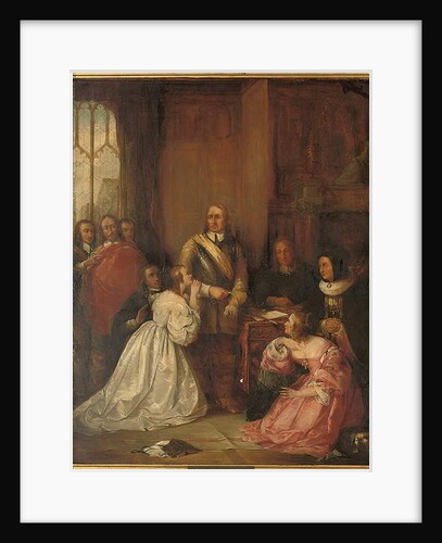 Cromwell's Family, Interceding for the Life of Charles I by William Fisk