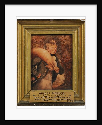 Portrait of George Bingham as a boy, carrying a hare, 1814 by Elizabeth Harcourt