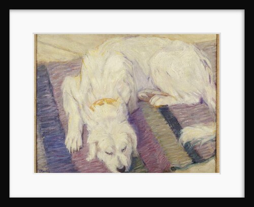 Sleeping Dog, 1909 by Franz Marc