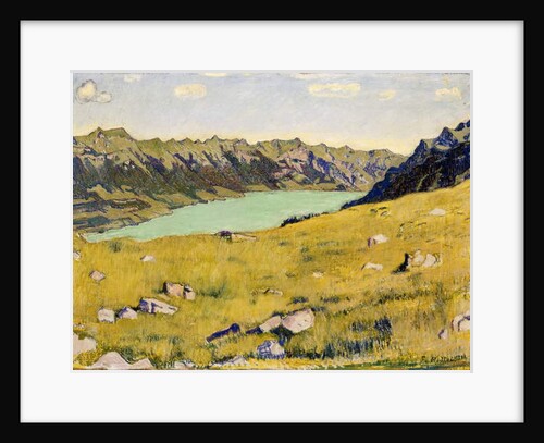 Der Brienzersee von Breitlauenen aus, 1906 by Ferdinand Hodler