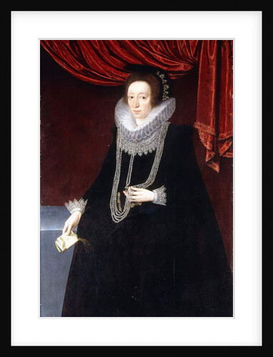 Portrait of Margaret Belasyse by Marcus the Younger (circle of) Gheeraerts