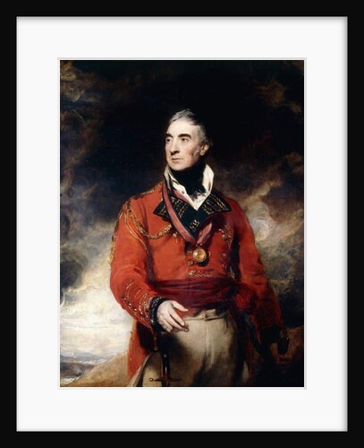 Portrait of Lieutenant-General Sir Thomas Graham, K.B., later 1st Baron Lynedoch. by Thomas Lawrence