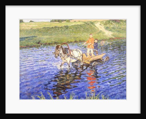 Crossing the River by Nikolai Petrovich Bogdanov-Belsky