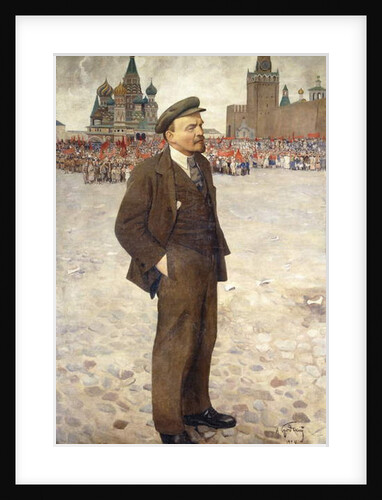 Lenin in Red Square, 1924 by Isaak Israilevich Brodsky