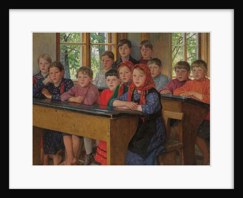 The Schoolroom, 1938 by Nikolai Petrovich Bogdanov-Belsky