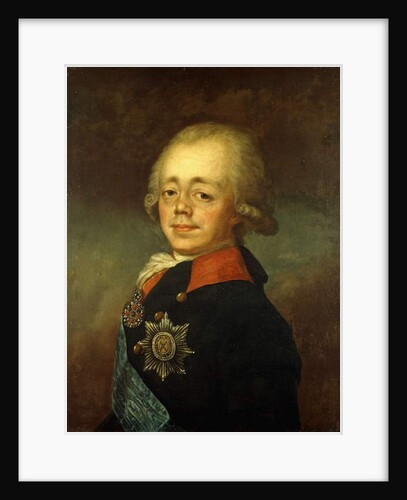 Portrait of the Grand Duke Paul Petrovich by Vladimir Lukich Borovikovsky