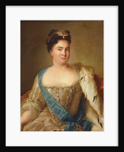 Portrait of Empress Catherine I by Jean-Marc Nattier