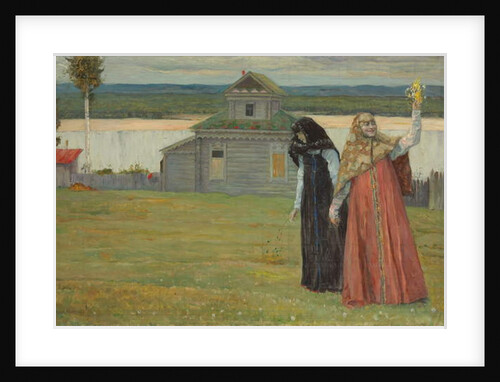 Two Sisters, 1923 by Mikhail Vasilievich Nesterov
