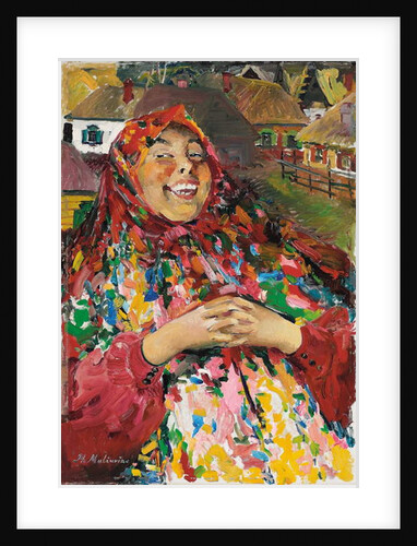 The Laughing Peasant by Filipp Andreevich Maliavin