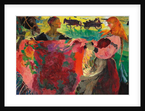 The Shawl Seller by Filipp Andreevich Maliavin