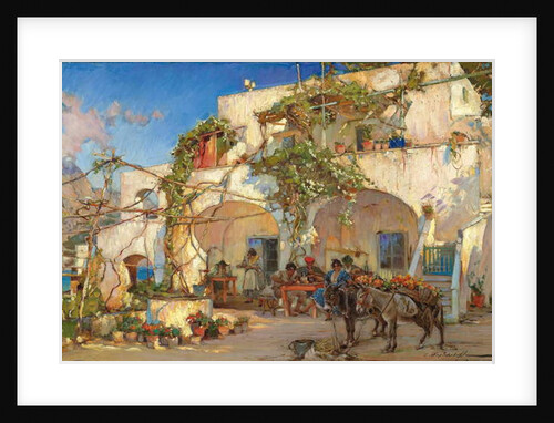 At the Tavern by Constantin Alexandrovich Westchiloff