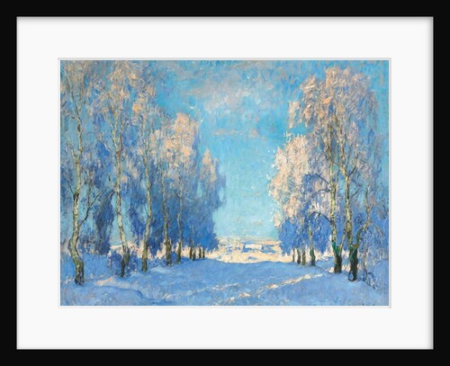 A Winter's Day, 1934 by Konstantin Ivanovich Gorbatov