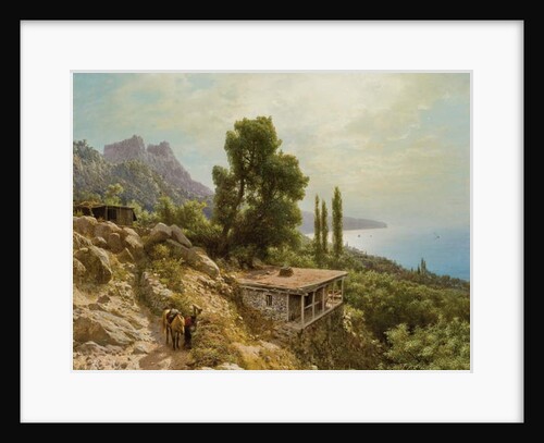Near Ay-Petri in the Crimea, 1890 by Lef Feliksovich Lagorio