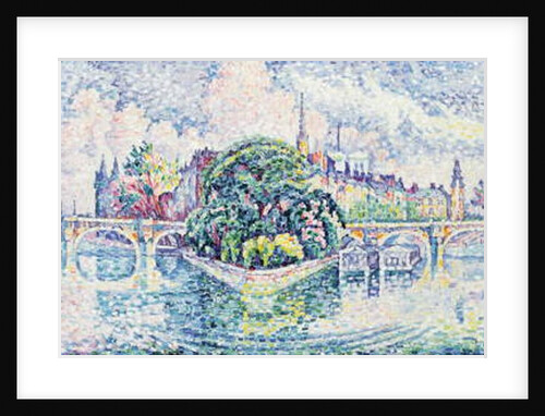 Le Jardin du Vert-Galant, c. 1928 by Paul Signac