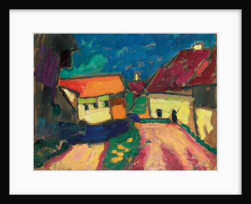 Landscape Study, Village Road, c. 1908 by Alexej von Jawlensky
