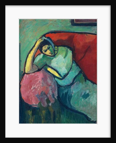 Seated Woman, 1909 by Alexej von Jawlensky