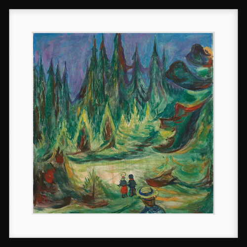 The Fairytale Forest, 1927-1929 by Edvard Munch