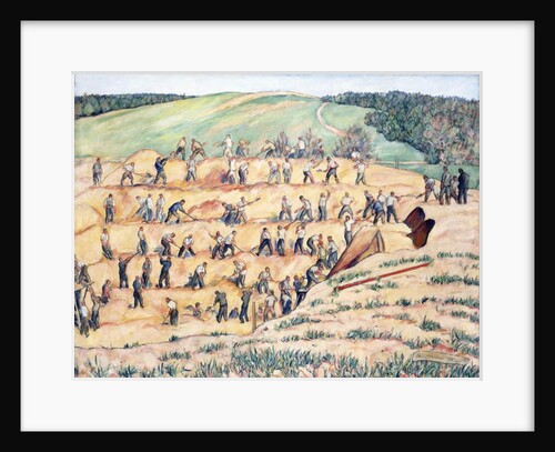 Work; Arbeit, 1916 by Erich Buttner