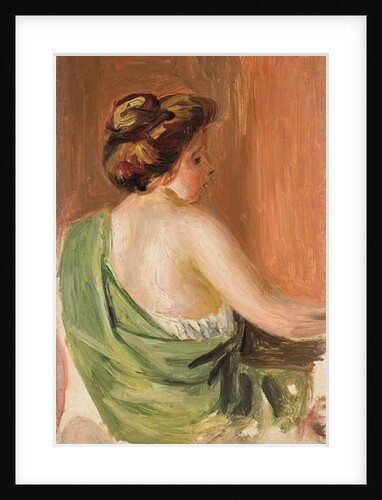 Woman from the Back, by Pierre Auguste Renoir