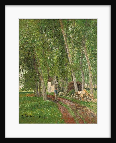 Undergrowth at Moret, 1902 by Camille Pissarro