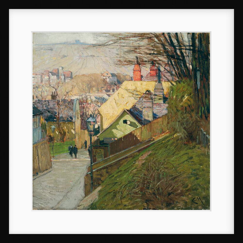 The House of Therese Krones in Dobling in Vienna, c.1912-1914 by Carl Moll