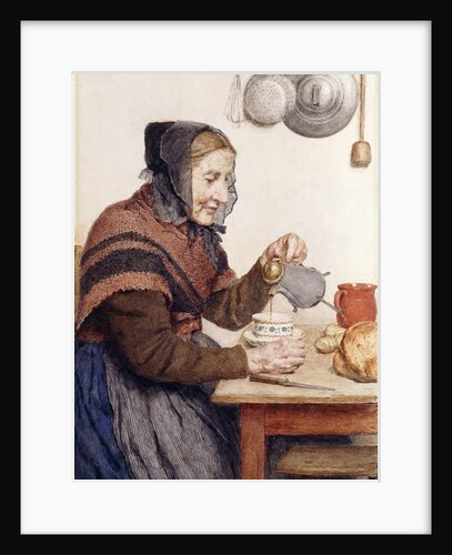 Grandmother with Coffee, 1904 by Albert Anker