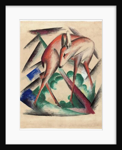 Deer, 1912 by Franz Marc
