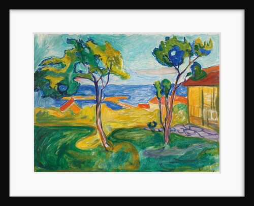 The Garden in Asgardstrand, 1904-1905 by Edvard Munch
