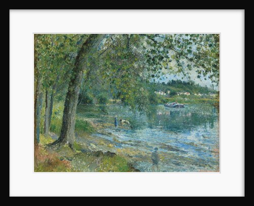 Banks of the Oise at Auvers-sur-Oise, 1878 by Camille Pissarro