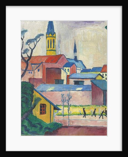 Marienkirche, 1911 by August Macke