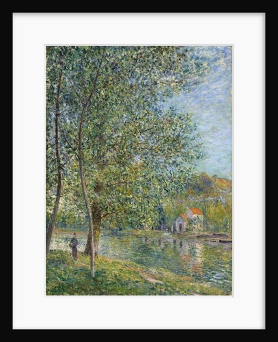 Morning Near the Loing; Matin pres du Loing, 1879 by Alfred Sisley