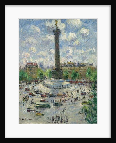Place de la Bastille, c. 1922 by Gustave Loiseau