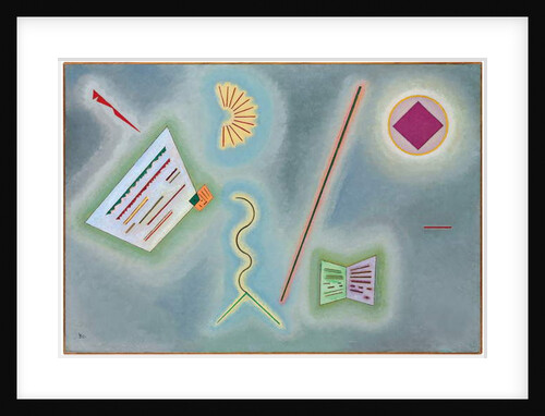 Surfaces and Lines, 1930 by Wassily Kandinsky