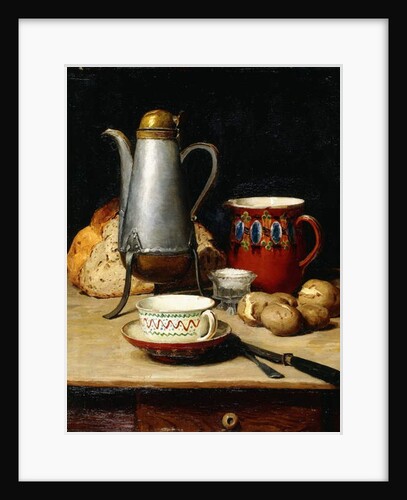Still Life: Coffee and Potatoes, 1897 by Albert Anker